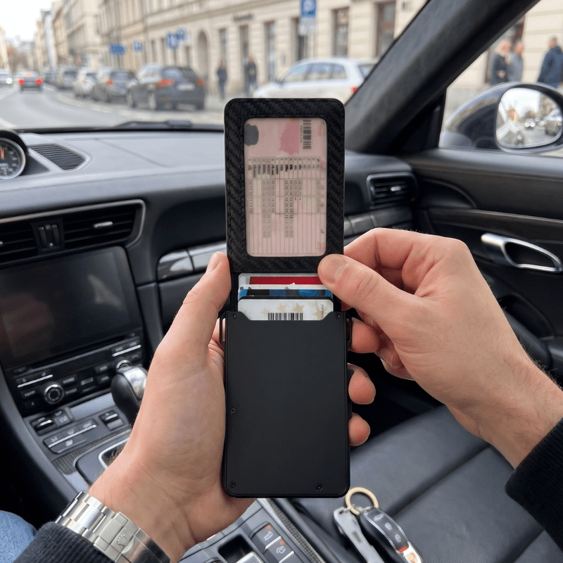 Karbonowy Portfel Męski Carbon Slim RFID